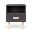 SZAFKA NOCNA SZUFLADA STOLIK NOCNY MODERNHOME