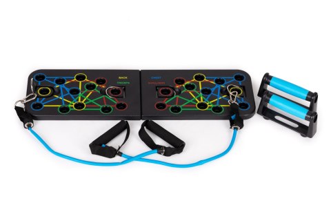 DESKA DO ĆWICZEŃ UCHWYTY DO POMPEK ZESTAW 25W1