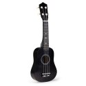 GITARA UKULELE DLA DZIECI DREWNIANA 4 STRUNY NYLONOWE ECOTOYS