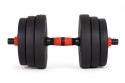 HANTLE REGULOWANE 2X15 KG SZTANGA ZESTAW 30 KG GRYF