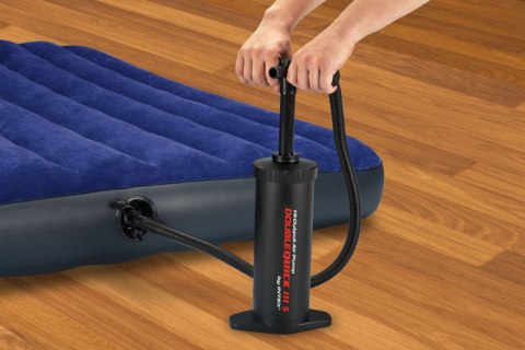 POMPKA TŁOKOWA DOUBLE QUICK III DUŻA DO POMPOWANIA MATERACY INTEX 68605