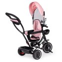 ROWEREK TRÓJKOŁOWY Z OBRACANYM SIEDZENIEM DASZEK RÓŻOWY ECOTOYS
