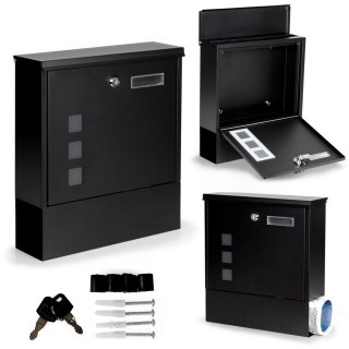 SKRZYNKA POCZTOWA NA LISTY ULOTKI GAZETOWNIK STAL GALWANIZOWANA MODERNHOME