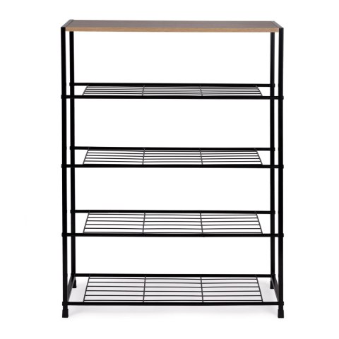 SZAFKA NA BUTY STOJAK REGAŁ PÓŁKA DREWNIANA LOFT MODERNHOME