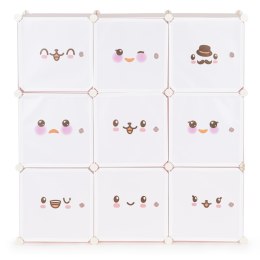 SZAFKA REGAŁ DLA DZIECI MODUŁOWA 9 PÓŁEK DZIECIĘCA