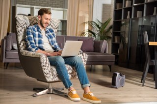 TERMOWENTYLATOR TOP GRZEJNIK FARELKA 2000W ELDOM HL8C SZARY