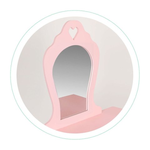 TOALETKA DZIECIĘCA DUŻA Z LUSTREM DLA DZIEWCZYNKI ECOTOYS