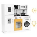 DUŻA DREWNIANA KUCHNIA DLA DZIECI + DŹWIĘKI ŚWIATEŁKA ECOTOYS