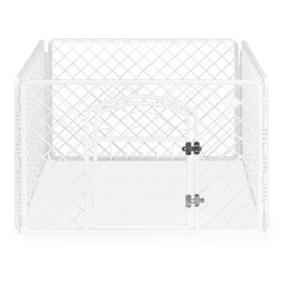 DUŻA ZAGRODA KOJEC KLATKA WYBIEG DLA PSA KOTA BIAŁA PETSI