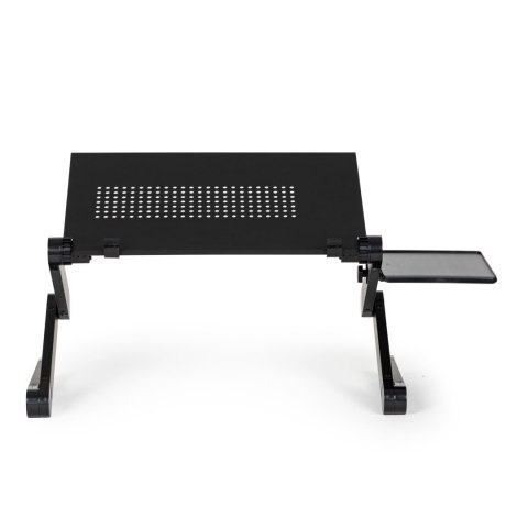 PODSTAWKA STOLIK STOJAK POD LAPTOP ALUMINIOWY SKŁADANY Z REGULACJĄ 2 BLATY