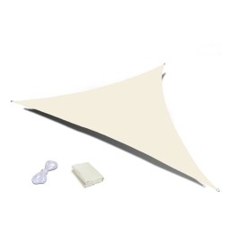 ŻAGIEL PRZECIWSŁONECZNY DASZEK WODOODPORNY 5X5X5M MODERNHOME - BEŻOWY