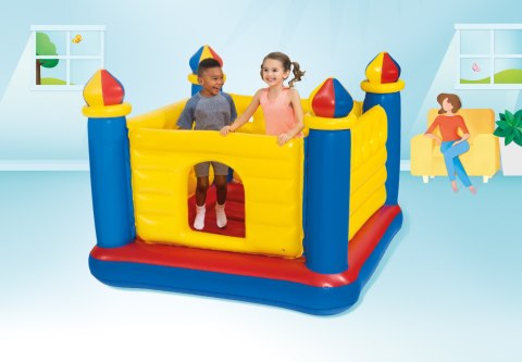 DMUCHANA TRAMPOLINA ZAMEK DLA DZIECI 174X174X135 CM INTEX 48259