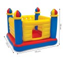 DMUCHANA TRAMPOLINA ZAMEK DLA DZIECI 174X174X135 CM INTEX 48259