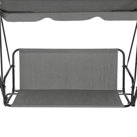 SIEDZISKO PODKŁAD DO HUŚTAWKI OGRODOWEJ 140X100 CM SZARE MULTIGARDEN