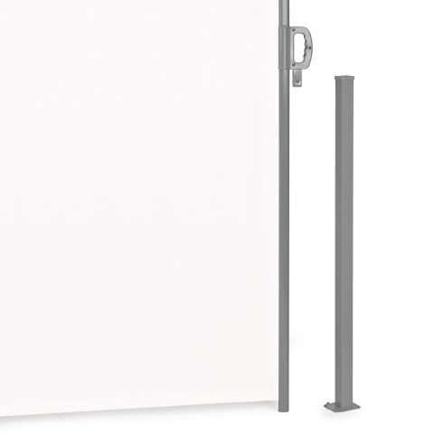 SKŁADANA MARKIZA 300X200 CM BOCZNA ROLETA PARAWAN DO OGRODU NA TARAS BEŻOWA