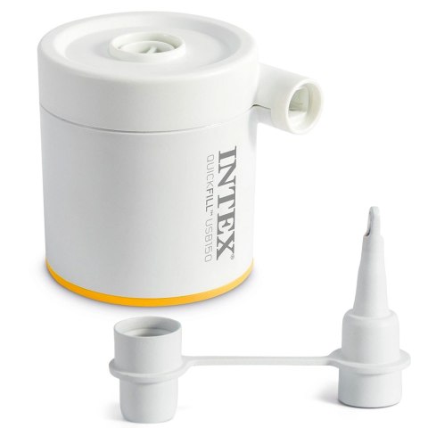 MATERAC POMPOWANY DO SPANIA 191X99X30 CM JEDNOSOBOWY Z POMPKĄ USB INTEX 64177