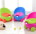 NOCNIK TOALETA SEDES DLA DZIECI WYJMOWANY WKŁAD ANTYPOŚLIZGOWE NÓŻKI RÓŻOWO-ZIELONY ECOTOYS