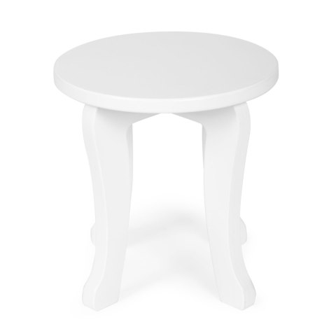 TOALETKA DZIECIĘCA DREWNIANA DUŻA Z LUSTREM DLA DZIEWCZYNKI RÓŻOWE DODATKI ECOTOYS