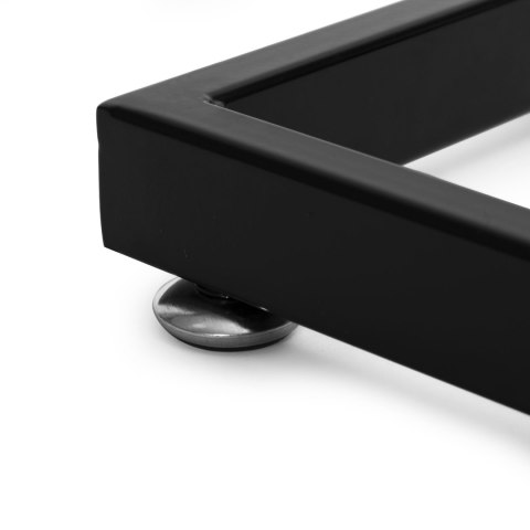 WIESZAK STOJĄCY 8 HACZYKÓW 175 CM METAL CZARNY MODERNHOME