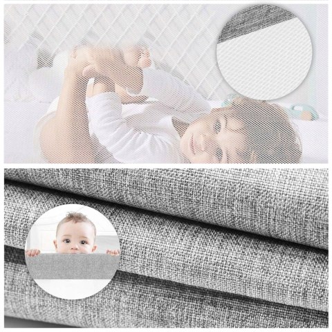 BARIERKA OCHRONNA NA ŁÓŻKO 180 CM OSŁONA ZABEZPIECZENIE DLA DZIECI ECOTOYS