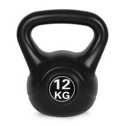 KETTLEBELL KETTLE 12 KG DO ĆWICZEŃ HANTLA KULA ODWAŻNIK OBCIĄŻENIE CIĘŻAR FITNESS MODERNHOME