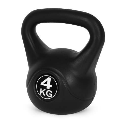 KETTLEBELL KETTLE 4 KG DO ĆWICZEŃ HANTLA KULA ODWAŻNIK OBCIĄŻENIE CIĘŻAR FITNESS MODERNHOME