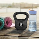 KETTLEBELL KETTLE 4 KG DO ĆWICZEŃ HANTLA KULA ODWAŻNIK OBCIĄŻENIE CIĘŻAR FITNESS MODERNHOME