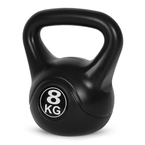 KETTLEBELL KETTLE 8 KG DO ĆWICZEŃ HANTLA KULA ODWAŻNIK OBCIĄŻENIE CIĘŻAR FITNESS MODERNHOME