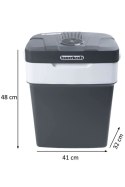 LODÓWKA TURYSTYCZNA PRZENOŚNA SAMOCHODOWA 29L 220-240V DC12V FUNKCJA GRZANIA WKŁAD GRATIS GRAFITOWA