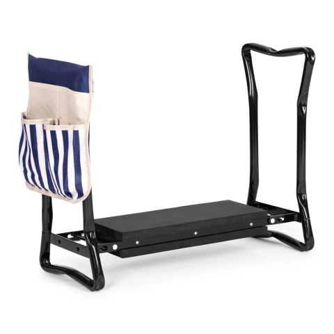 SKŁADANY KLĘCZNIK - STOŁEK DO PRACY W OGRODZIE 2W1 - NIEBIESKI