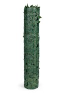 SZTUCZNY BLUSZCZ ŻYWOPŁOT 300X100 CM ZIELONA OSŁONA NA BALKON MASKUJĄCA