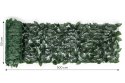 SZTUCZNY BLUSZCZ ŻYWOPŁOT 500X50 CM ZIELONA OSŁONA NA BALKON MASKUJĄCA