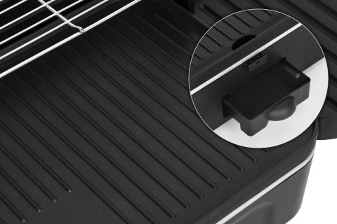 GRILL ELEKTRYCZNY 3W1 STOJĄCY STOŁOWY PŁYTA GRILLOWA OCIEKACZ TERMOSTAT MULTIGARDEN