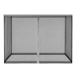 MOSKITIERA DO PAWILONU OGRODOWEGO 3X3 M SIATKA Z ZAMKAMI BŁYSKAWICZNYMI MULTIGARDEN
