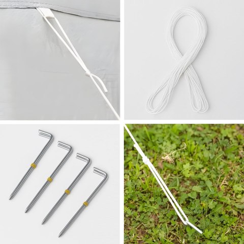 NAMIOT PAWILON OGRODOWY 3X3 M ROZKŁADANY AUTOMATYCZNIE + 4 ŚCIANKI BOCZNE MULTIGARDEN