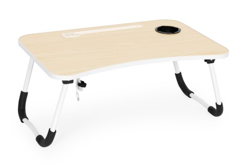 PODSTAWKA POD LAPTOPA SKŁADANA TACA 60X40 CM LAMPKA WIATRAK MODERNHOME