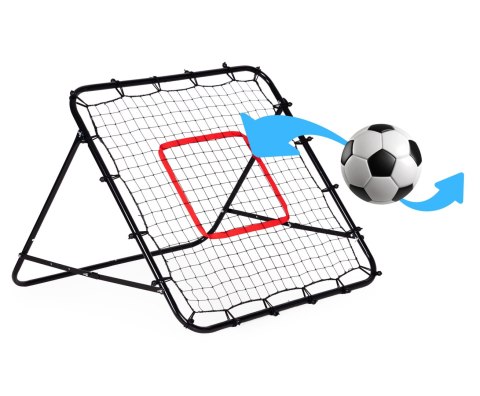 REBOUNDER DO PIŁKI NOŻNEJ TRENAŻER PIŁKARSKI BRAMKA DO ODBIJANIA PIŁKI 100X100 CM MULTIGARDEN